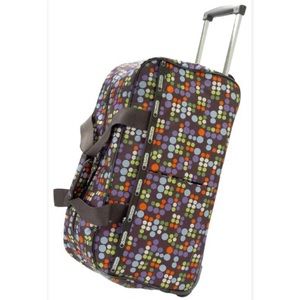 lesportsac carry on luggage with wheels